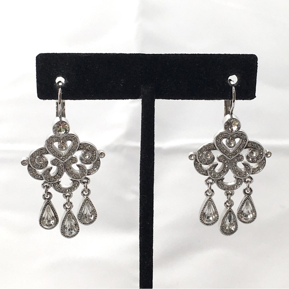 Joan Rivers Jewelry Vintage Joan Rivers Crystal Chandelier Earrings Levered Wires Poshmark